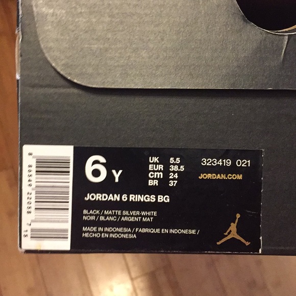 Jordan 6 rings shoes SOLD - Picture 4 of 4